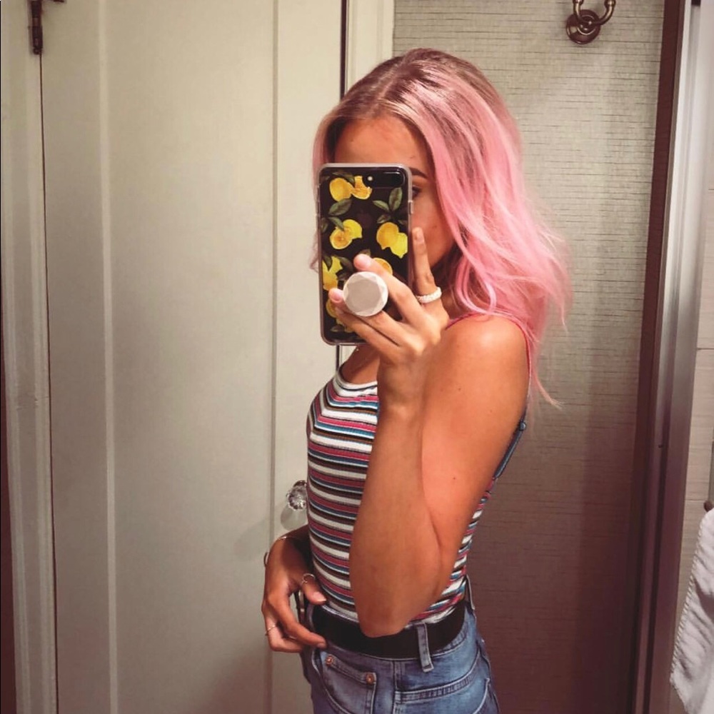 Stripe bodysuit